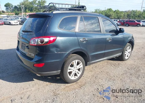 2010 Hyundai Santa Fe Se from USA, damaged, VIN 5NMSHDAG0AH341727